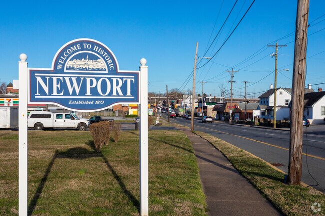 Welcome to Newport, a small, riverfront town just outside of Wilmington, Delaware.