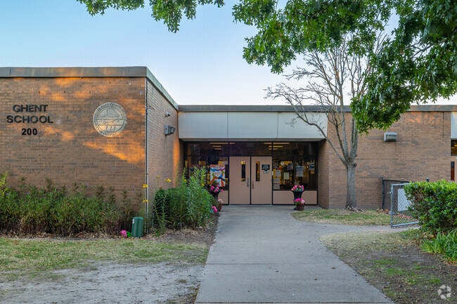 Ghent School serves students from grades K-8 in Hunter's Square.