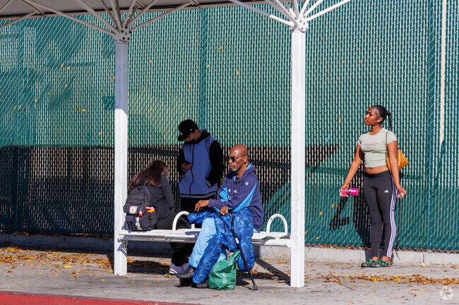 Starr King residents can catch the bus on Long Beach Blvd.