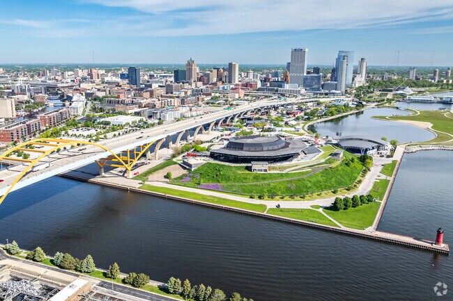 Head north on 794 and be in downtown Milwaukee in 15 minutes.