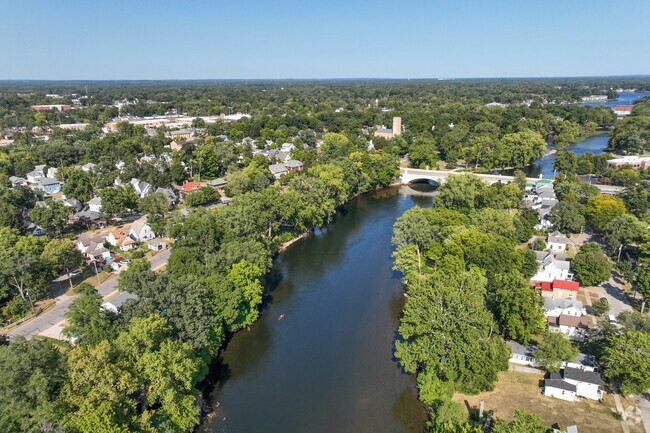 Residents of Northside enjoy kayaking through the Saint Joseph River.