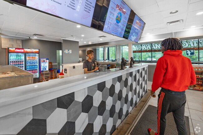 Terrace Hills residents can dine in or take out delicious seafood at K & D Seafood.