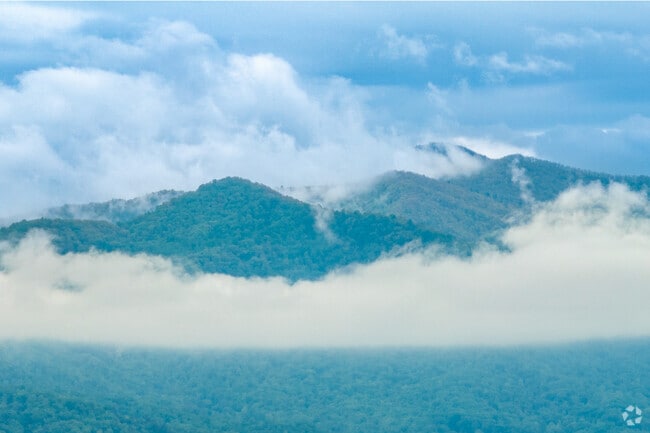 Residents of Franklin know why the local mountains are referred to as the Blue Ridge.