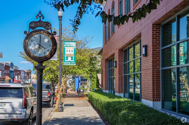 Take a step back in time while strolling down the streets of Historic Lenoir City.