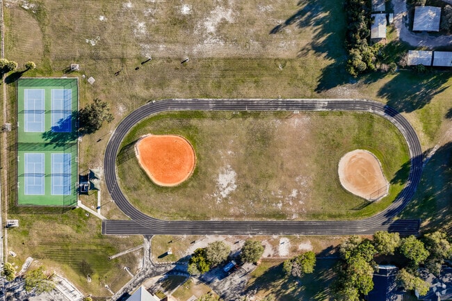 DeLand Middle School features several indoor and outdoor sporting facilities.