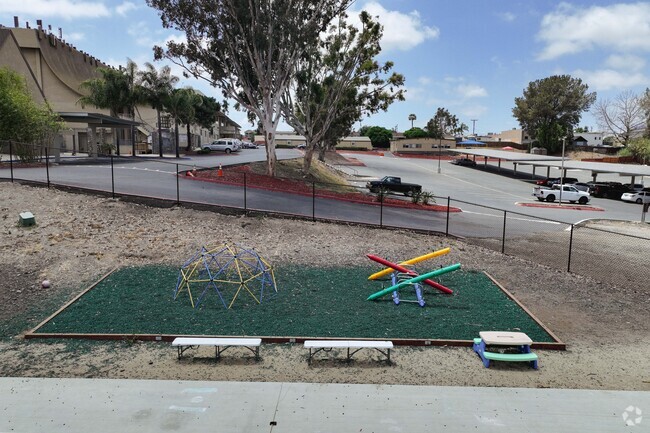Playground at Lighthouse Christian Academy in Lemon Grove CA.