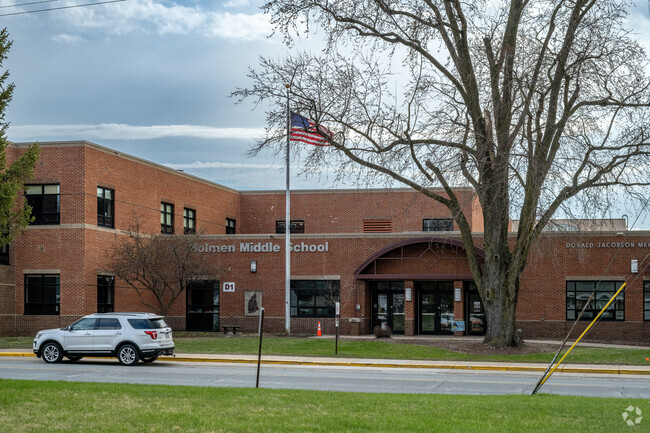 Holmen Middle School is rated a B+ overall by Niche.