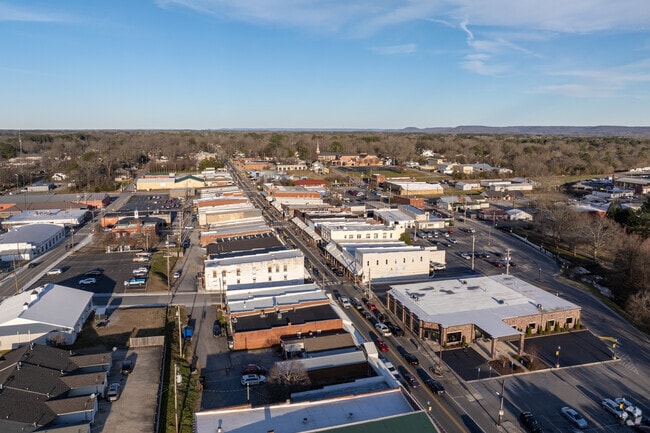Downtown Hartselle is the heart of this community in North Alabama.