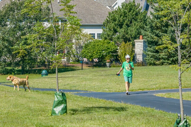 Enjoy a brisk morning walk at Don Forni Park.