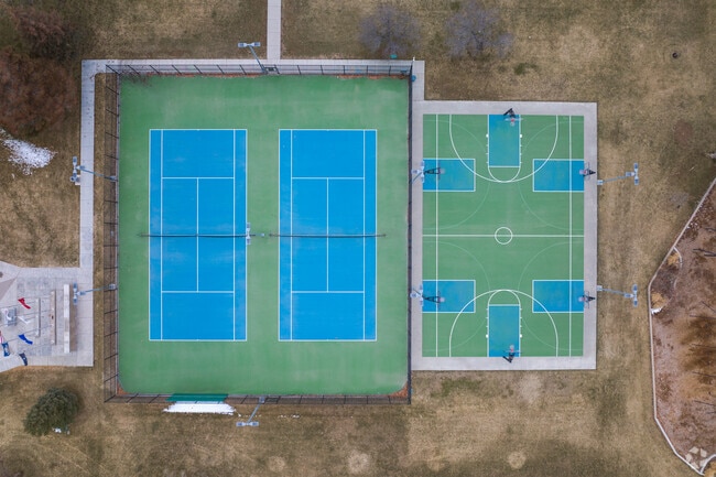 West Point residents hit the courts for a game at Loy Blake Park.