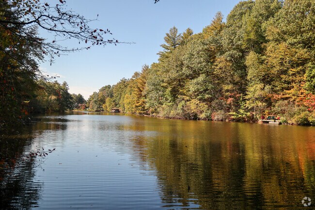 Case Mountain has a lovely pond and miles of trails.
