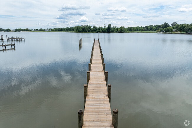 Golden Beach provides private piers for fishing, boating, and kayak access.