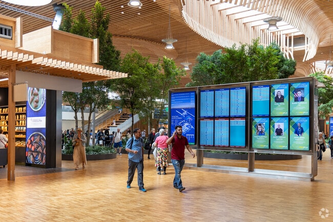 I-5 takes drivers to Portland International Airport, 48 miles south.