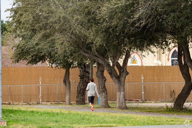 You can find various walking trails within Alamo.