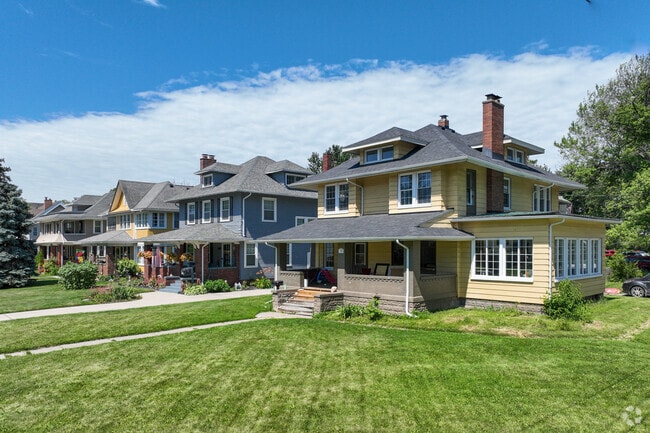 Colonial Revivals showcase the beauty of the residential neighborhood of Beverly.