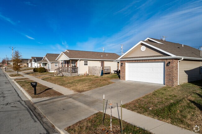 Many homes in Garvin Park are new-traditional designs.