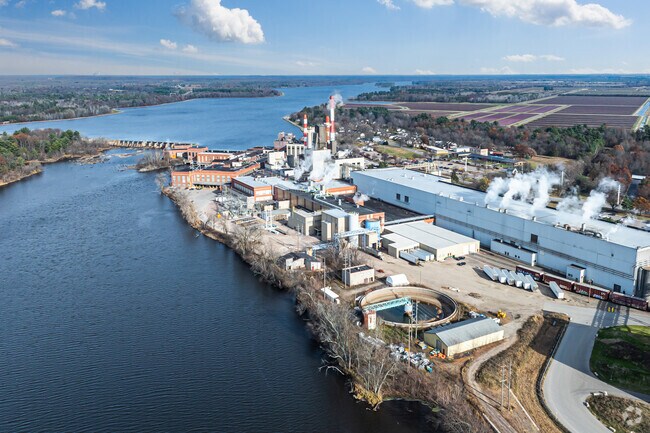 Industrial labor, formerly at the sawmill and now at the paper mill, is deeply embedded in the history of Biron.