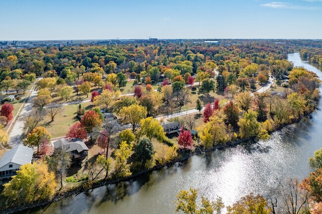 Normandy’s location along the Iowa River makes it a scenic and serene neighborhood.