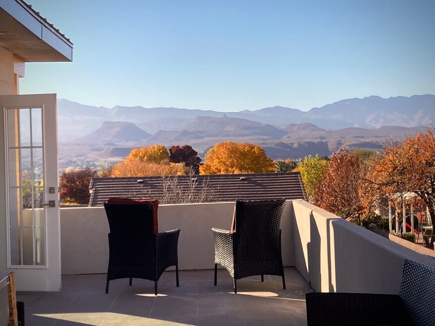 Balcony off Master Suite with incredible views