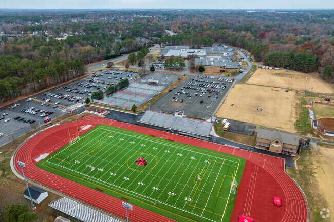 Mills E. Godwin High School in Tuckahoe Village received an 