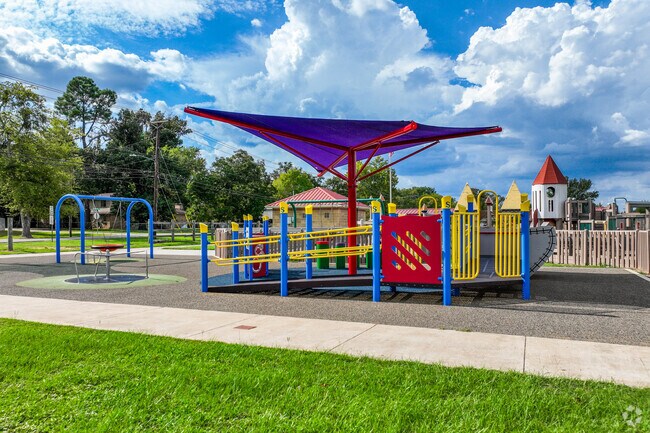 Bullard Kids Park has a playground, pavilion and more for Bullard Families to enjoy.