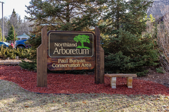 The Northland Arboretum in Baxter is comprised of over 400 acres of nature reserve.