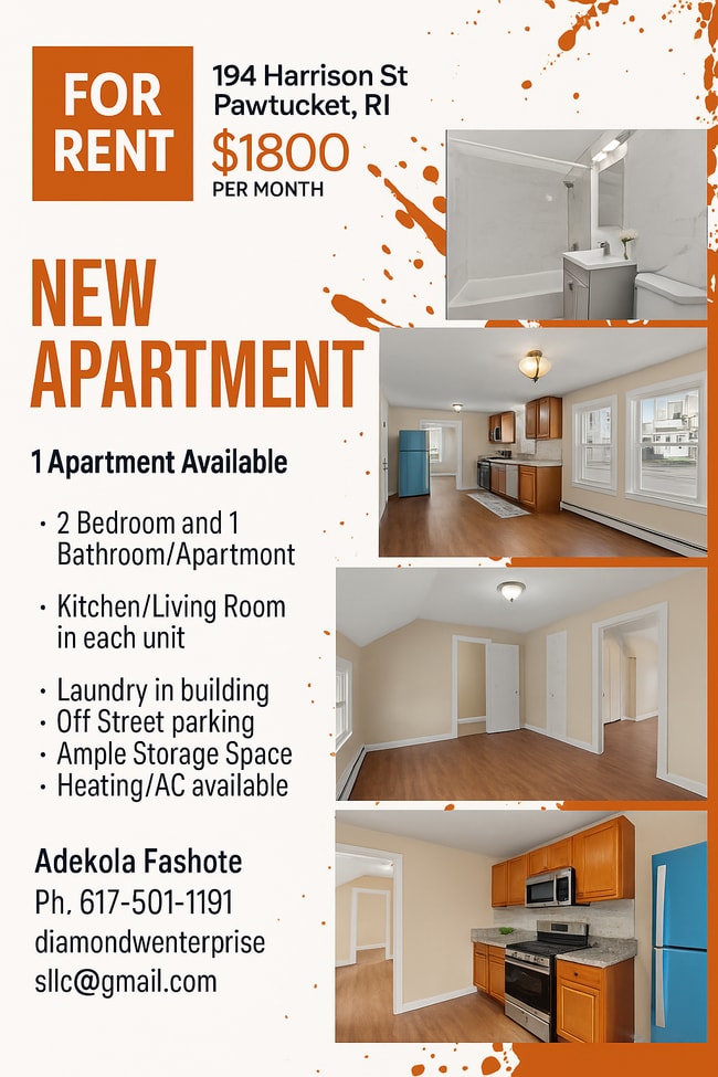 194 Harrison St, Pawtucket, RI 02860