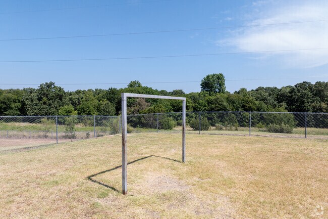 Seguin Elementary's fields and playgrounds are designed to support student well-being.