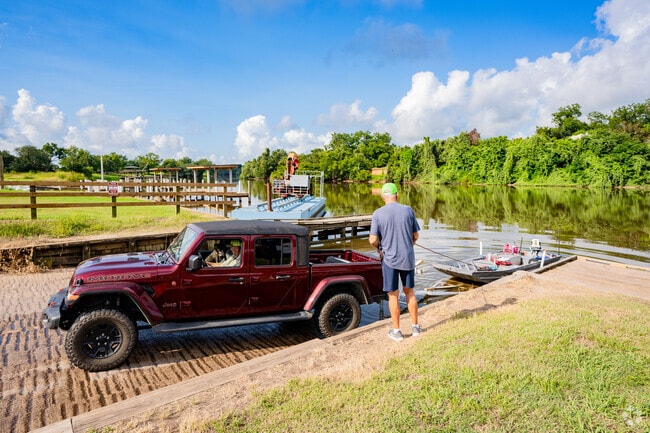 There are multiple public boat ramps in Brazoria, making it easy for residents to get in the water.