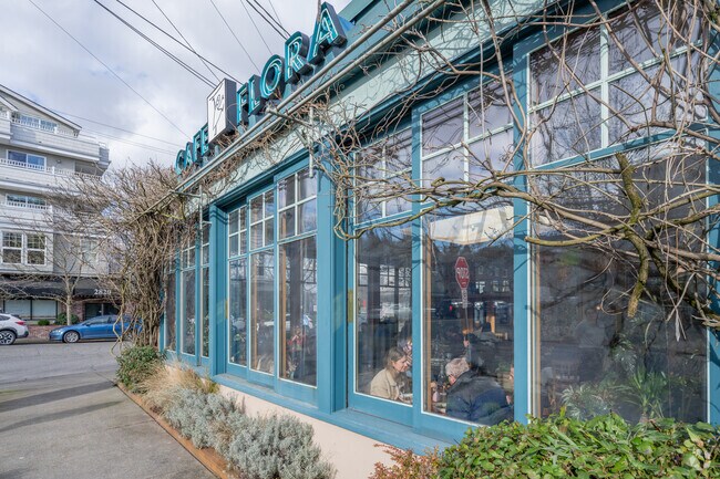 Cafe Flora is a beloved brunch spot in Denny Blaine.