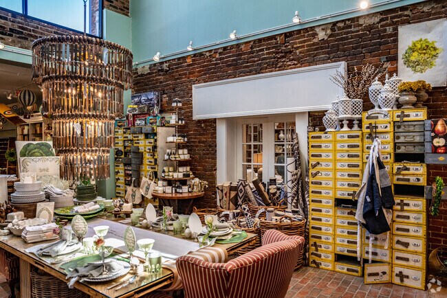 Interior of the Hester and Koch Shop in the Downtown Franklin Neighborhood.