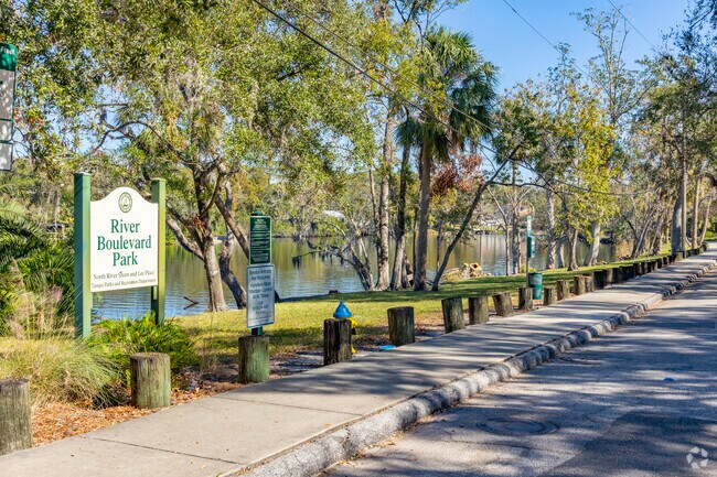 Riverbend Park is a nice place for a walk in Riverbend.