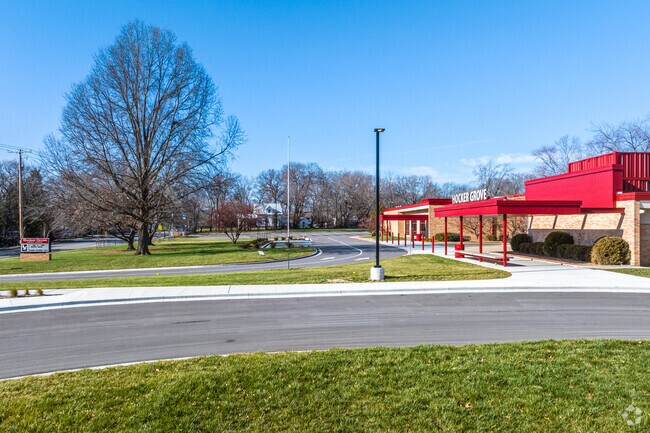 Upon completion of eighth grade, Hocker Grove students attend Shawnee Mission North High School.