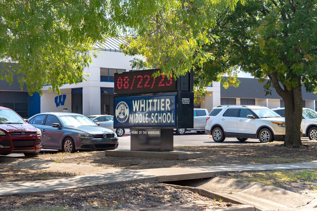Whittier Middle School is graded an A- according to Niche.com
