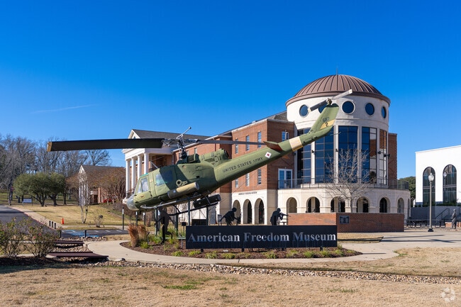 Opened in 2010, The American Freedom Museum in Bullard honors veterans and active military.