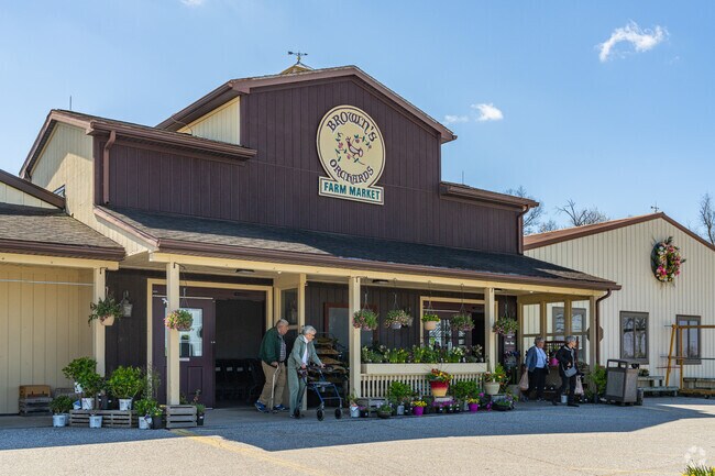 Check off your grocery list in Loganville at Brown's Farm Market.