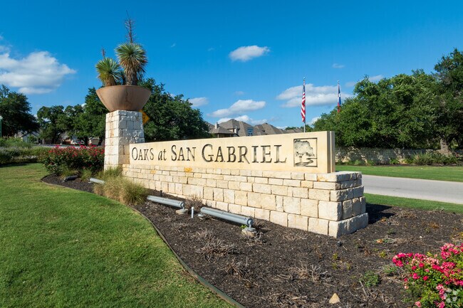 Elevate your lifestyle by choosing The Oaks at San Gabriel, Georgetown's premier community.