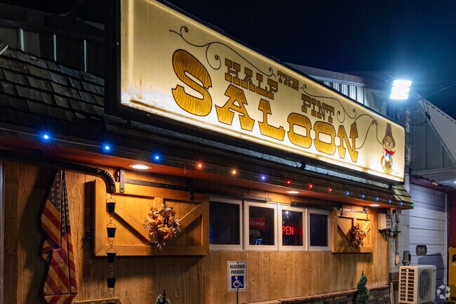 The Half Pint Saloon is where Maywood locals unwind and catch up with friends.