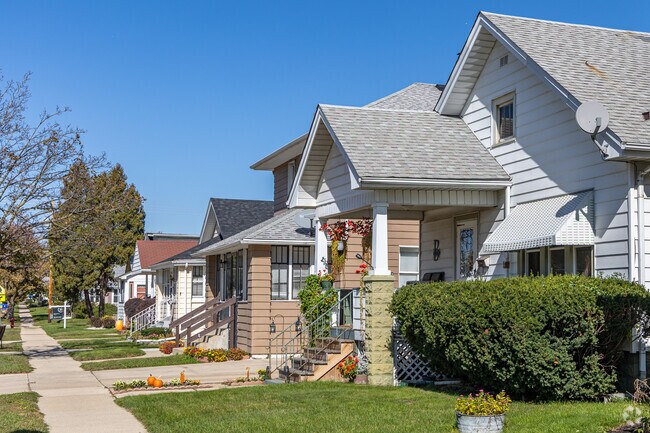 Most homes are single story in the Lance neighborhood.