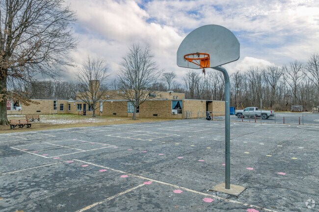 Play basketball at Nolley Elementary at recess.
