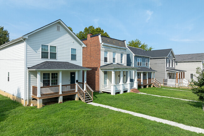 Two-story homes are along  Williamsburg Road in Fulton.