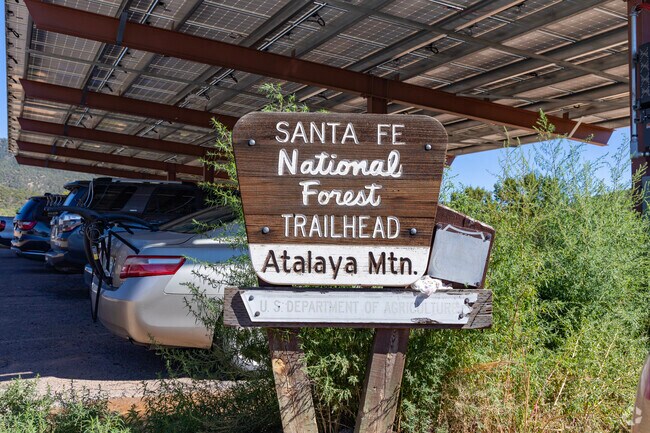 Atalaya trail next to St. Johns College is a popular and well maintained trail in Southeast.
