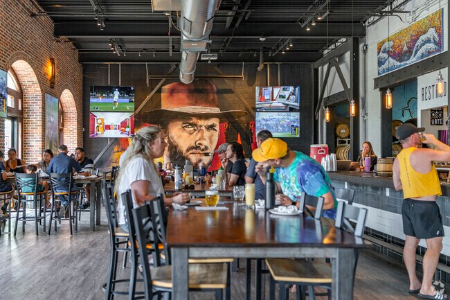 Heist Brewery is a great place nearby Wilson Heights to gather with friends or make new ones.