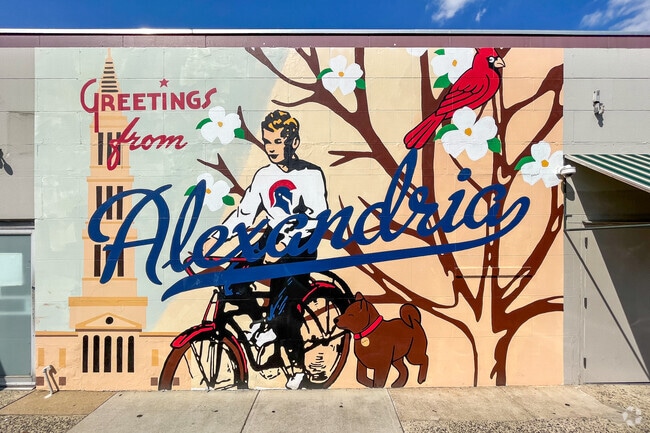 Colorful murals can be found throughout North Ridge.