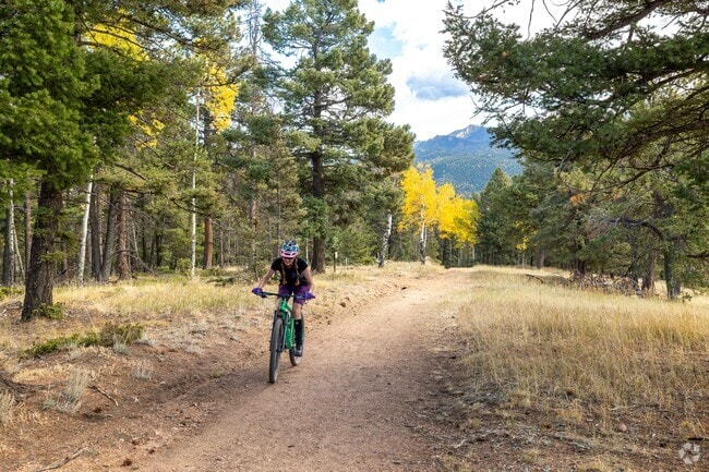 There are several miles of trails to hike or ride a bike in Divide.