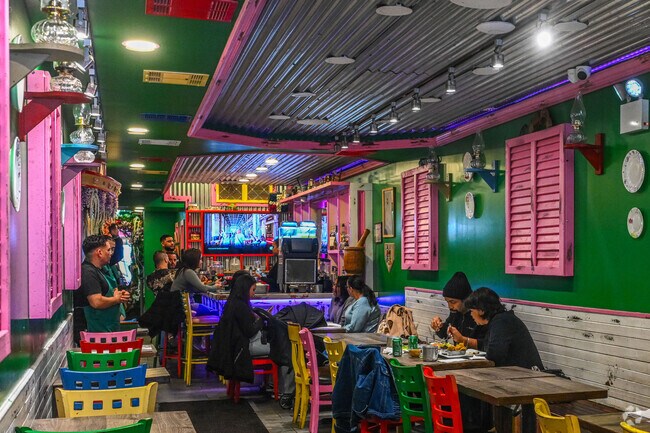 Ajo y Oregano is one of the popular authentic hispanic restaurants.