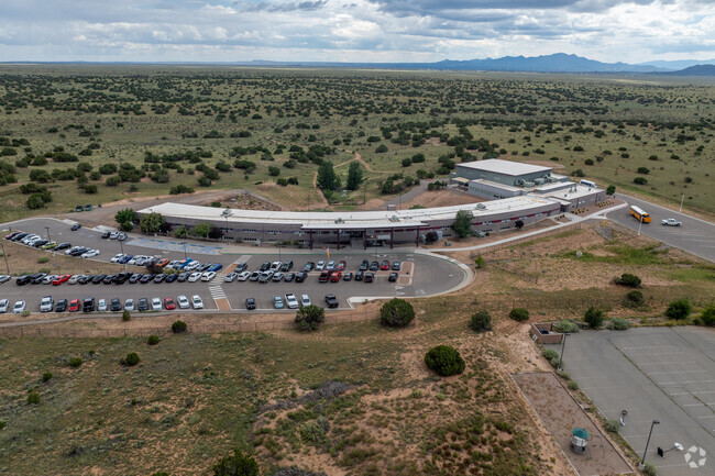 The long building of Academy for Technology & the Classics gives students plenty of room.