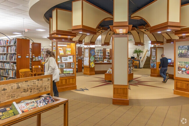 Check out the Mark Twain Library for the latest best sellers.