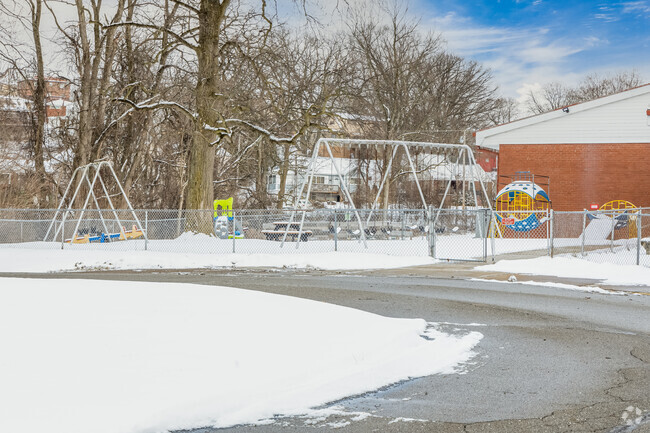 Students at Walnut Grove Christian School make time to play after a day of learning.