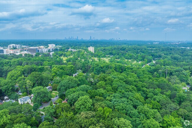 Glennwood Estates residents appreciate that the neighborhood sits within an area that's primarily wooded with vast ample forestry.